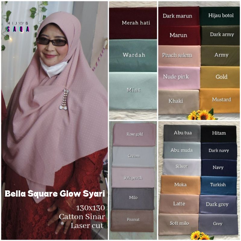 BELLA SQUARE GLOW SYARI/ JUMBO
