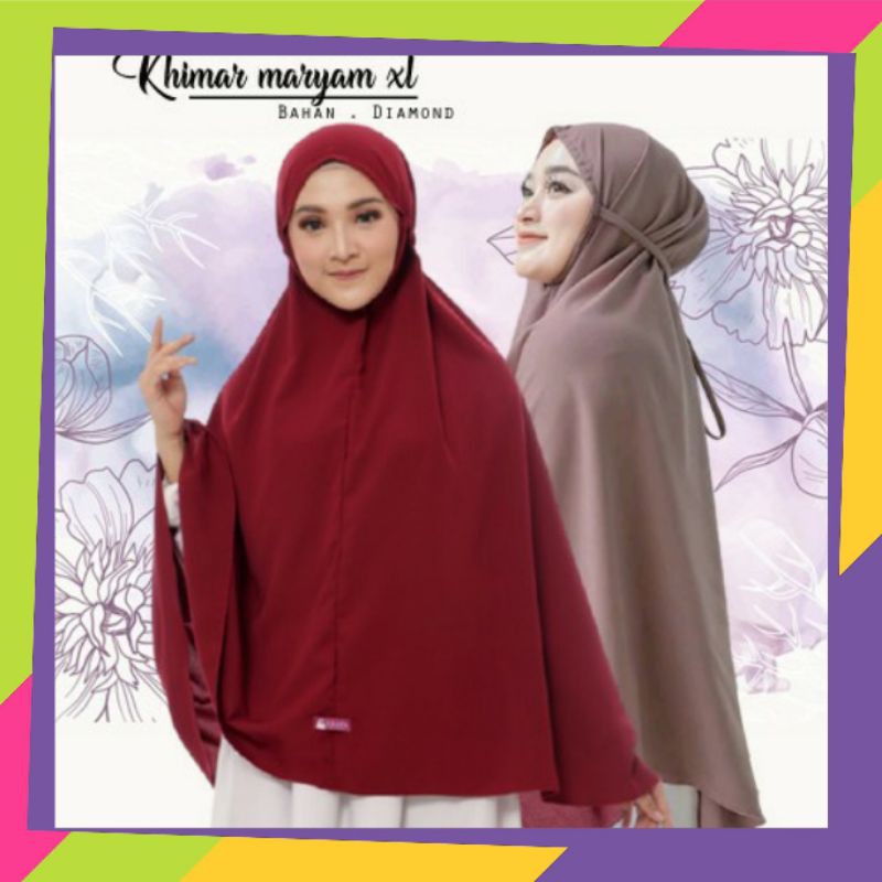 JILBAB BERGO MARYAM JUMBO TALI