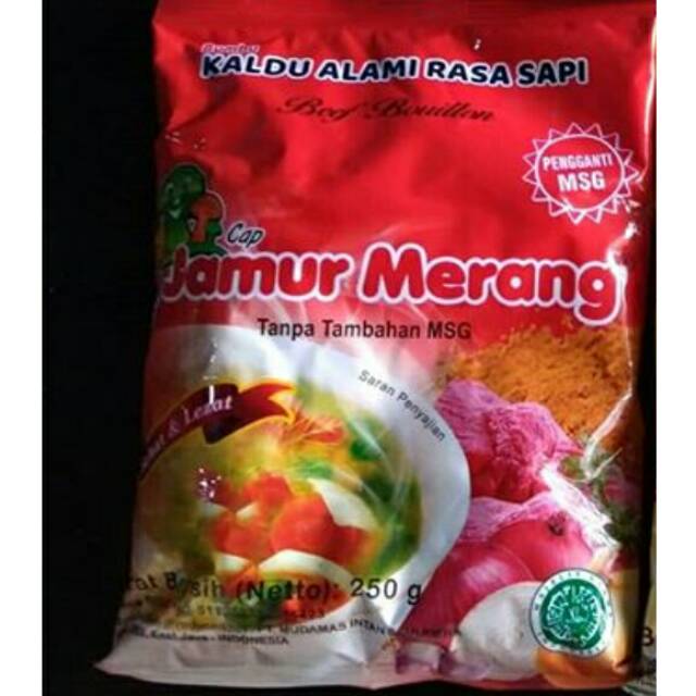

KAldu alami jamur merang varian sapi 250gr.