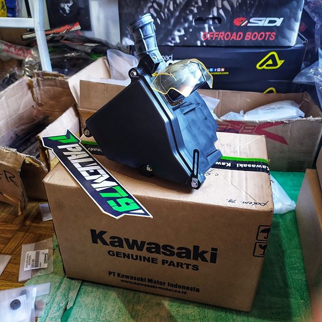 Box Filter Ori KLX 150 Dtracker - Saringan Udara Original Kawasaki