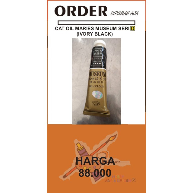 

CAT OIL MARIES MUSEUM SERI D (IVORY BLACK)