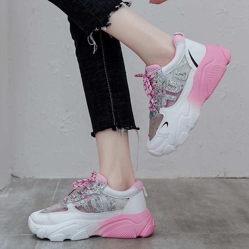 Sepatu Olahraga Wanita Sepatu Sneaker Wanita Import Perempuan Sport Shoes Trend 2020 Fashion SP-110