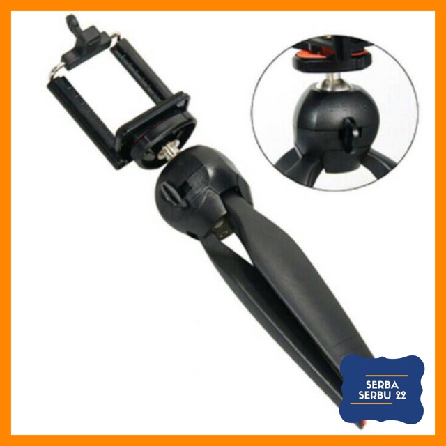 Tripod Mini Yunteng YT228 + Holder U / tripod selfie yt 228