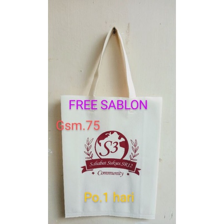 30x40x8 CUSTOM SABLON 1 HARI BERES