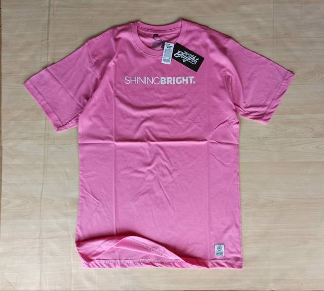 Baju shining bright//kaos distro shining bright