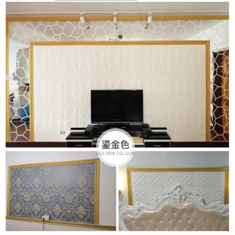ELFYDO HL0207 Wallpaper Perbatasan Dinding Wall Border Stiker  Garis Pinggiran Perbatasan