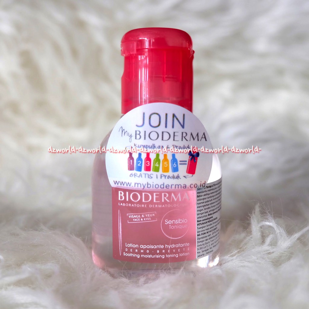 Bioderma Sensibio Tonique 100ml toner wajah untuk kulit normal dan kulit kering sensitif