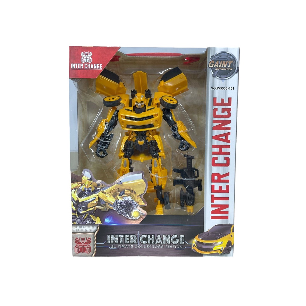 Mainan Action Figure Transformers The Reformers Optimus Prime Bumblebee