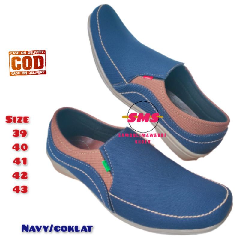 SEPATU PANTOPEL/BUSTONG SLIP ON