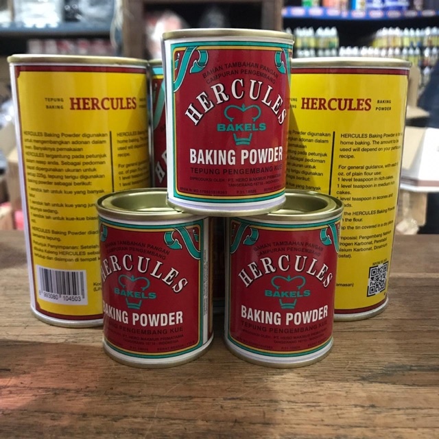 

Baking Powder Double Acting Hercules 110gr !!!