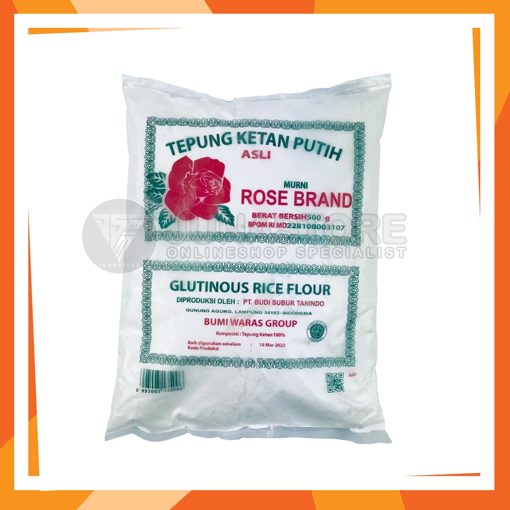 

Tepung ketan putih rosebrand 500gr