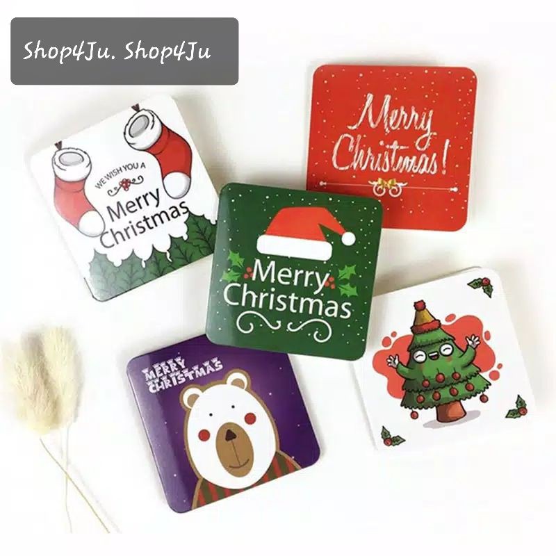 Kartu Ucapan Natal Merry Christmas Card (+amplop)
