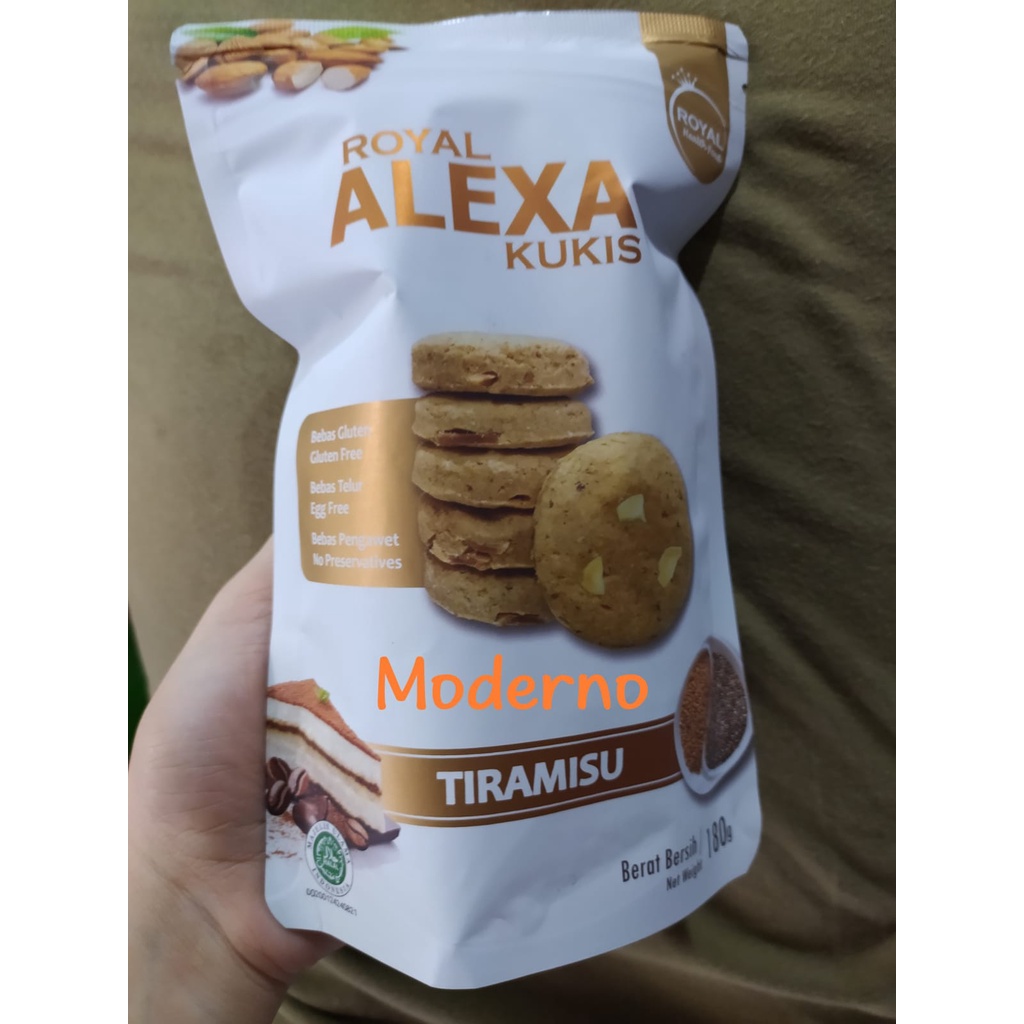 

Royal Alexa almond delight Cookies Tiramisu 180 Gr