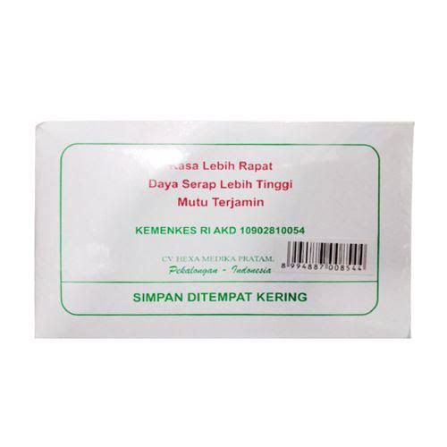 KASA HIDROFIL 16 x 16 CM HEXA HUSADA  |  KASA STERIL  |  KASA MEDIS