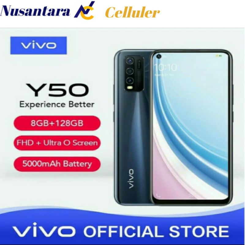 VIVO Y50 8/128 GB ( RAM 8 GB ROM 128 GB ) GARANSI RESMI