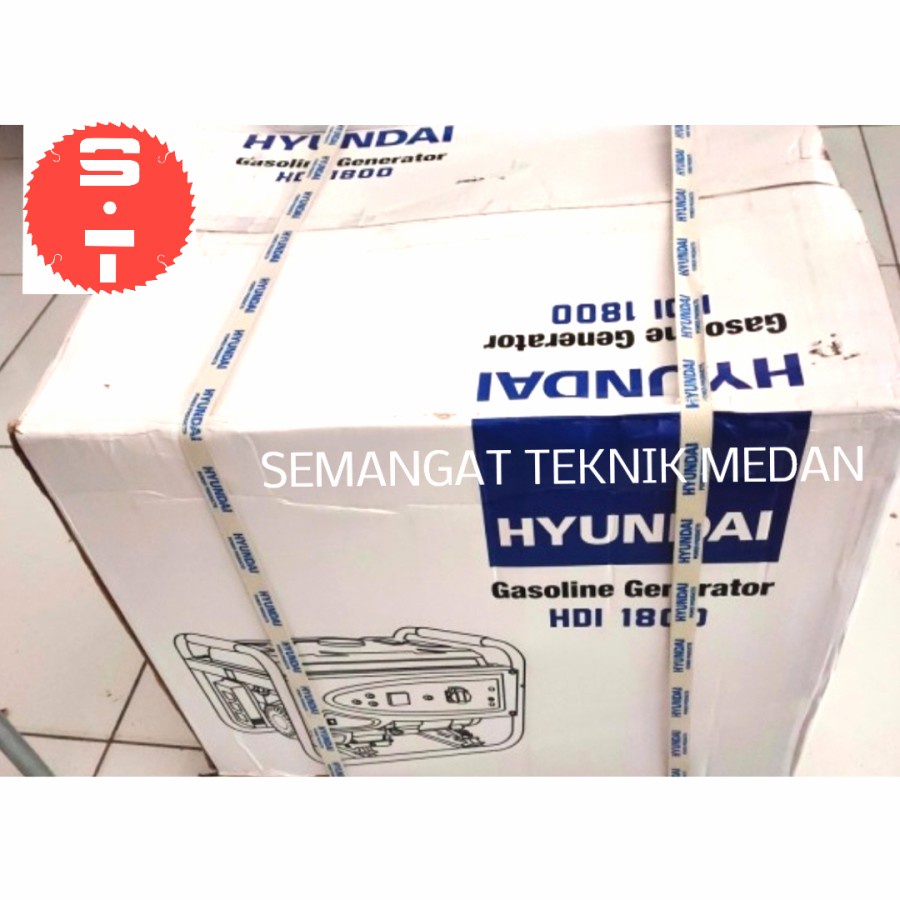 HDI1800 GENSET GENERATOR LISTRIK BENSIN TEMBAGA 1000 WATT HYUNDAI