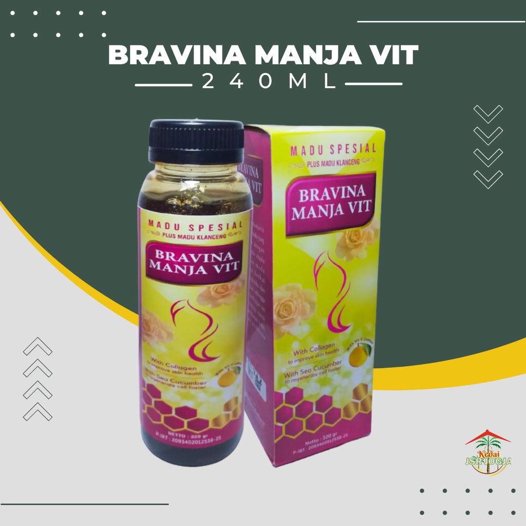 MADU BRAVINA MANJA VIT SPESIAL PLUS MADU KLANCENG