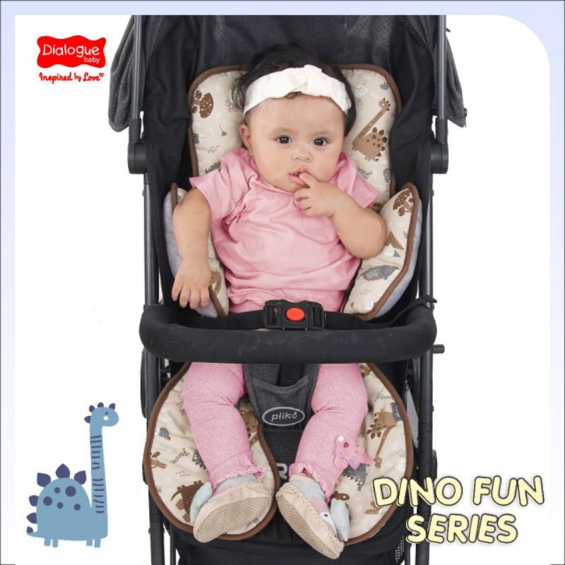 Dialogue alas stroller dino fun series DGA4212 / alas kereta dorong bayi