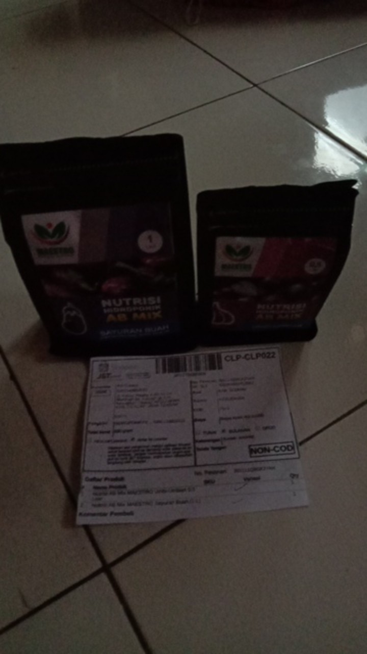 Nutrisi Ab Mix Maestro Sayuran Buah (1 L)