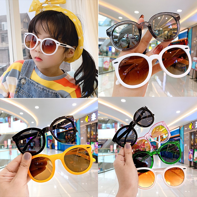 BV.ID KC610 Kacamata Anak Fashion Retro Ulzzang Vintage Kaca Mata Kids Kekinian