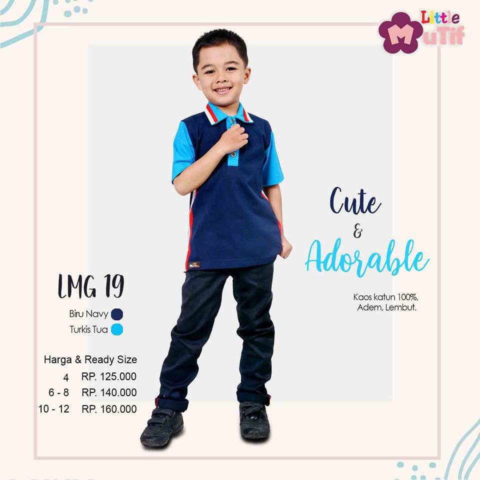 KAOS ANAK MUTIF LMB 19/ KAOS ANAK MUTIF