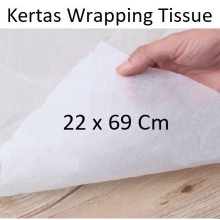 Jual Isi 50 Lembar 22x69 Kertas Tisu Tissue Paper Wrapping Packing ...