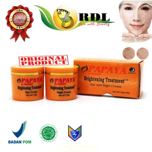 KRIM RDL PAPAYA ORIGINAL BPOM/KRIM RDL MAMAYA /RDL PEPAYA