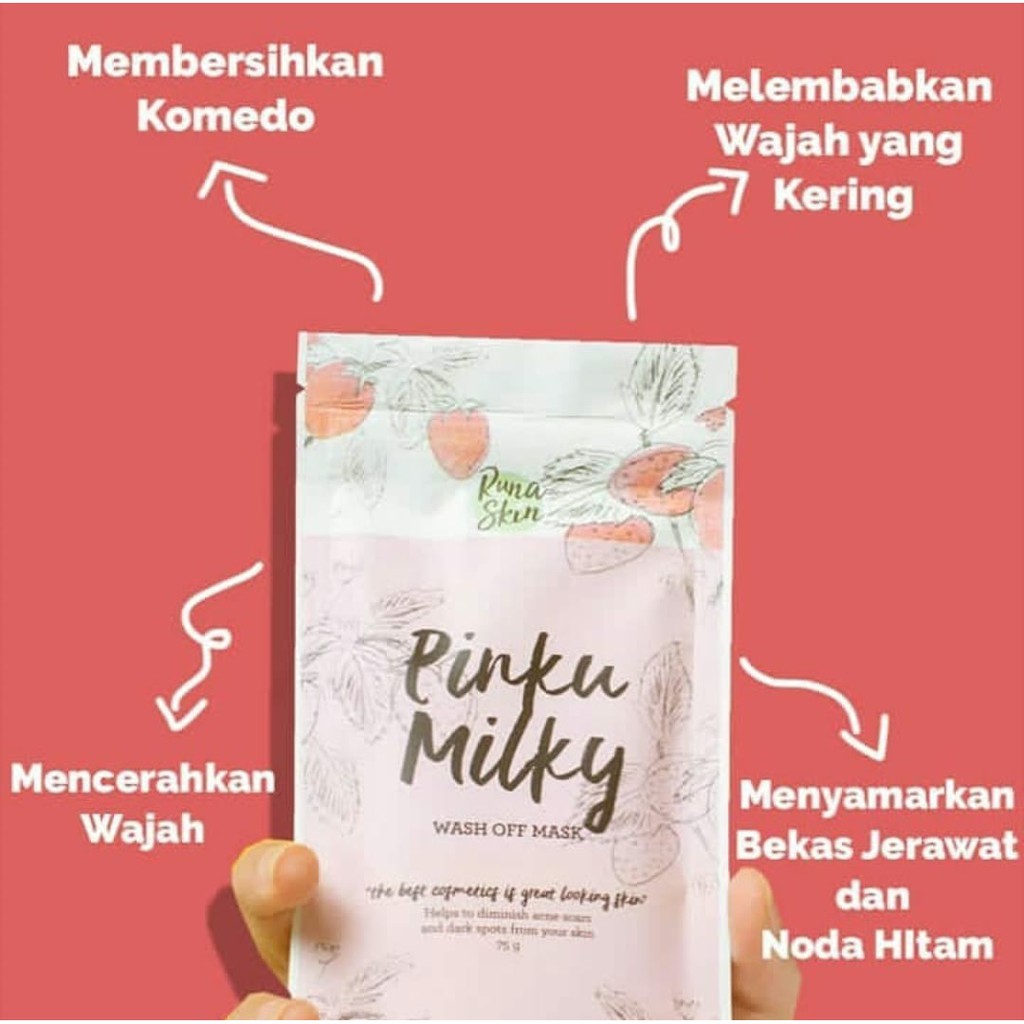 Skinhouseid Masker Wajah Organik Runaskin Premium Original Ampuh Merawat Dan Eksfoliasi Kulit