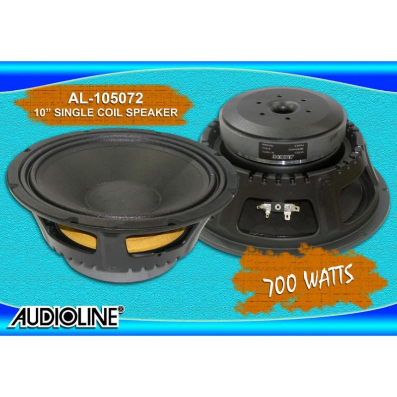 SPEAKER KOMPONEN 10 Inch AUDIOLINE AL 105072