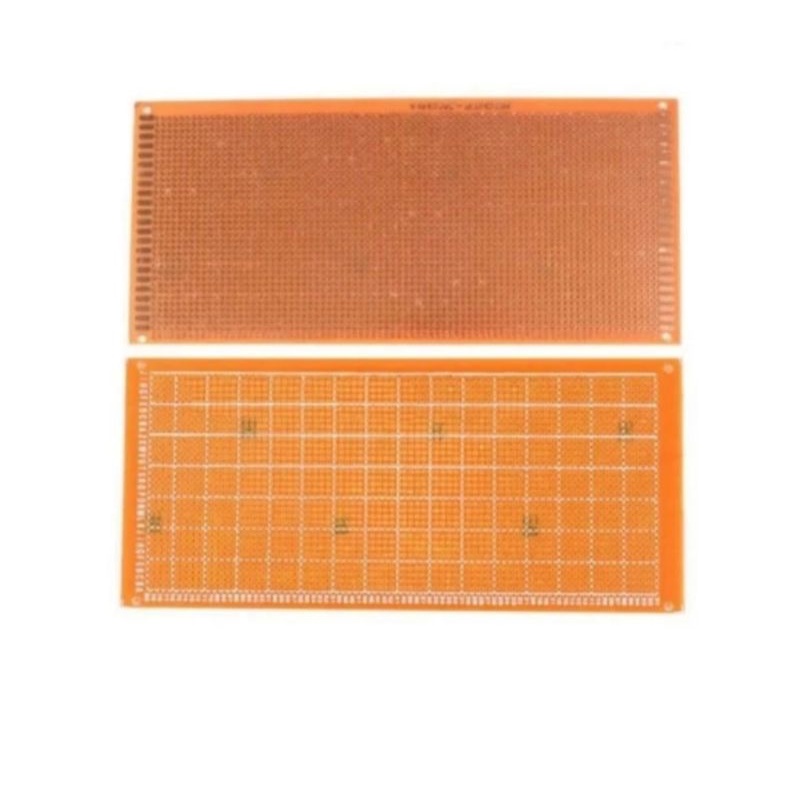 PCB IC 10x22cm PCB bolong PCB stoplem motor 10cm x 22cm jual / 10pcs