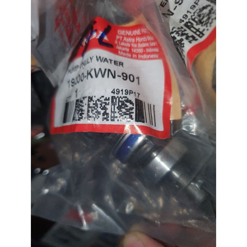 as water pump vario125 set