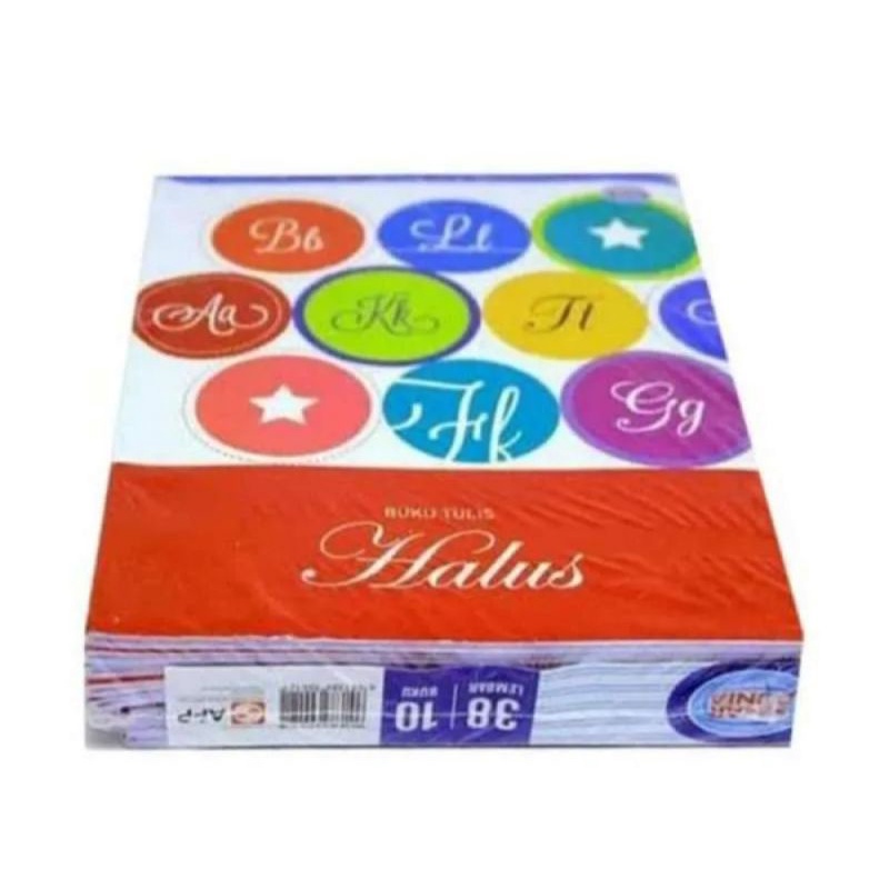 

buku menulis halus garis 3 sidu isi 38 lembar original / ecer