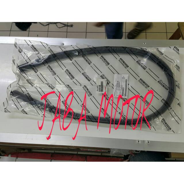 Karet kap mesin Rush-Terios-Karet louver cowl Rush-Terios original