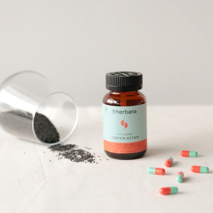

Herbana Relief Sari Jinten Hitam ( Black Cumin )