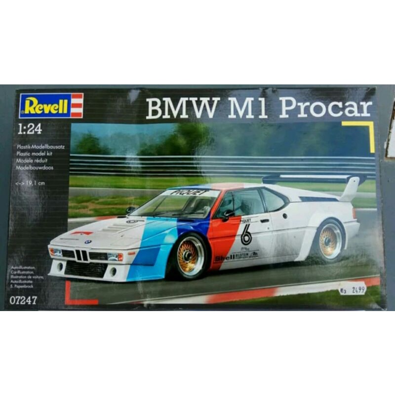Revell BMW M1 Procar model kit 1:24 1/24 1 24