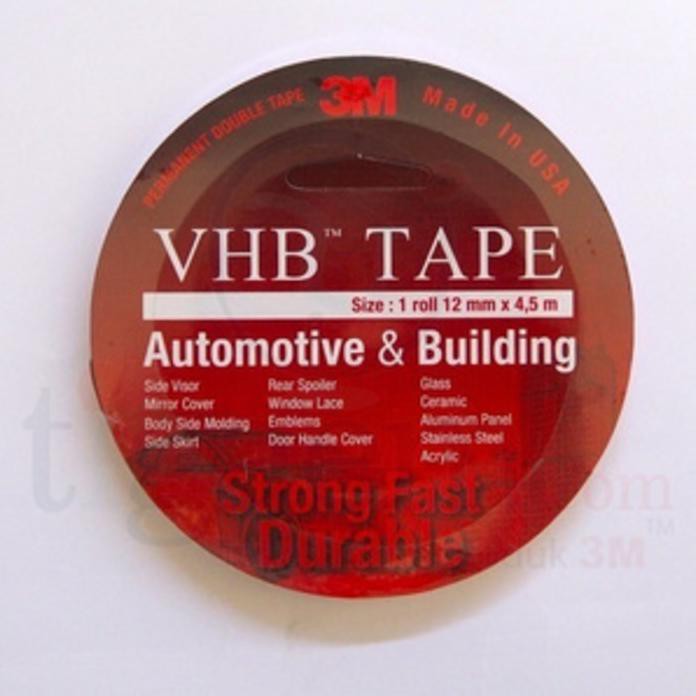 

Perekat 3M Vhb Tape (Double Tape- 12Mm X 4,5 M) Original - Kecil Best Quality