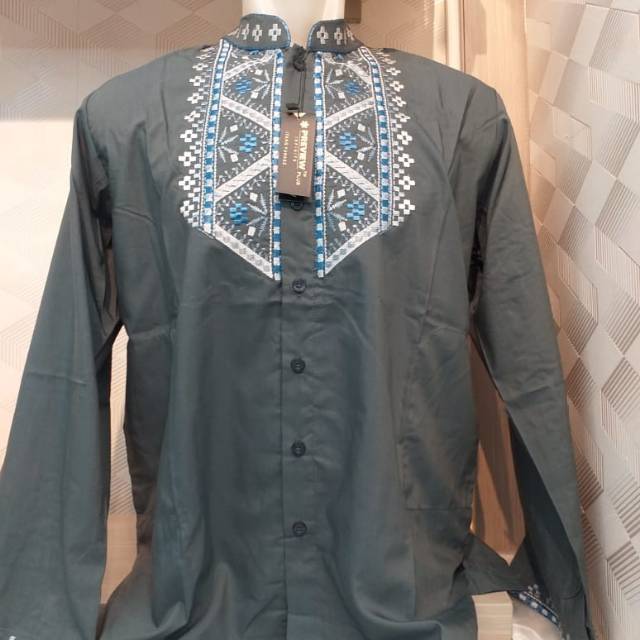 Baju koko pria Itang yunasz(tangan panjang)