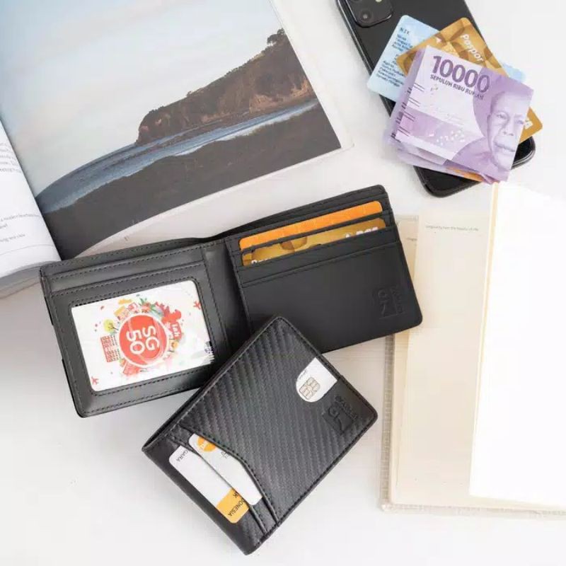 DOMPET PRIA CARBON MANTAP