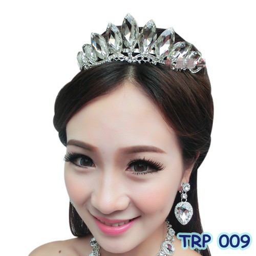 [READY STOCK] AKSESORIS PERNIKAHAN TIARA PENGANTIN WANITA HIJAB TRP009