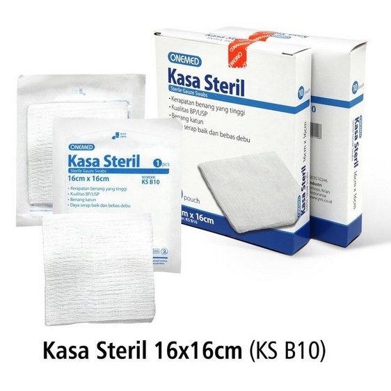 Jual KASA STERIL ONEMED ED 2027 KAIN KASA HIGIENIS One Med 16x16 1