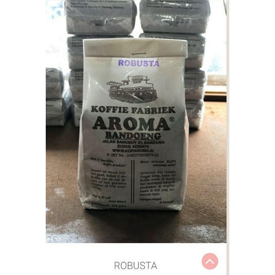 

Kopi Aroma ROBUSTA - Koffie Fabriek Bandoeng