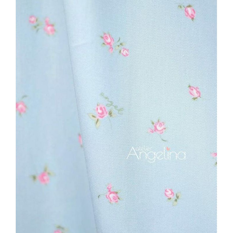 Baju wanita/gamis Atelier Angelina Bella Dress Tinyrose babyblue