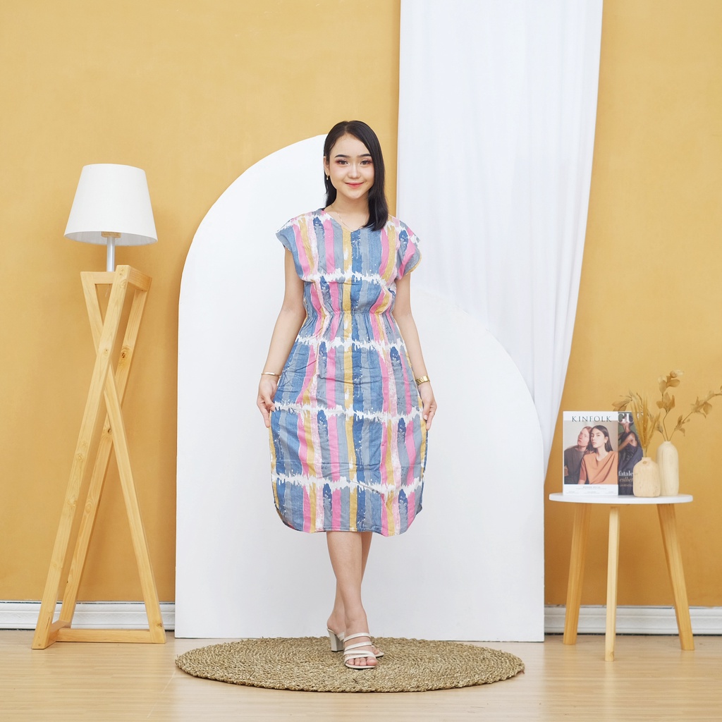 Daster Manohara Non Busui Motif Kekinian-Mano Claudia