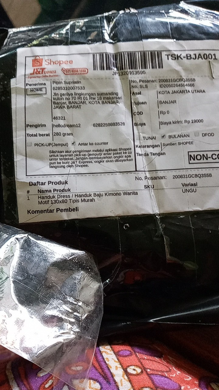 Handuk Dress / Handuk Baju Kimono Wanita Motif 130x80 Wj003