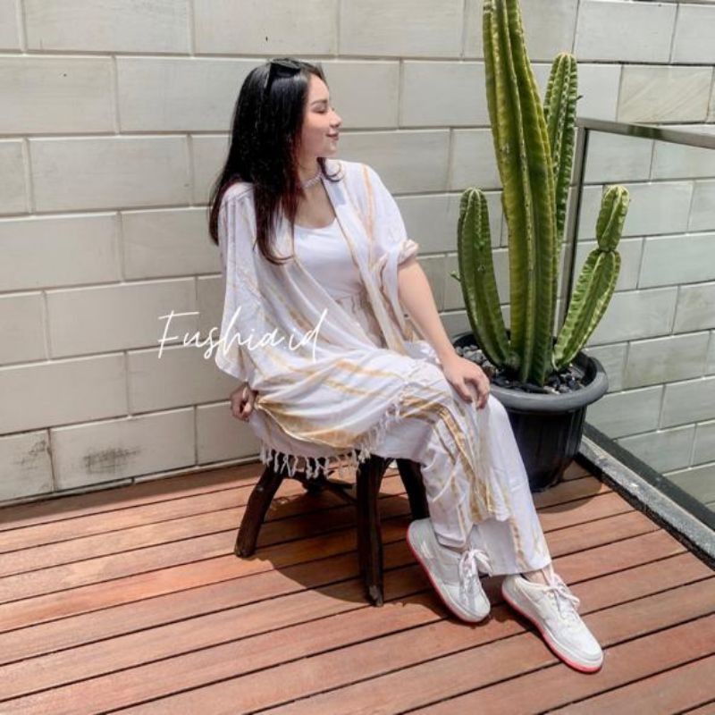 SETELAN CARDIGAN LILIT TIE DYE BALI
