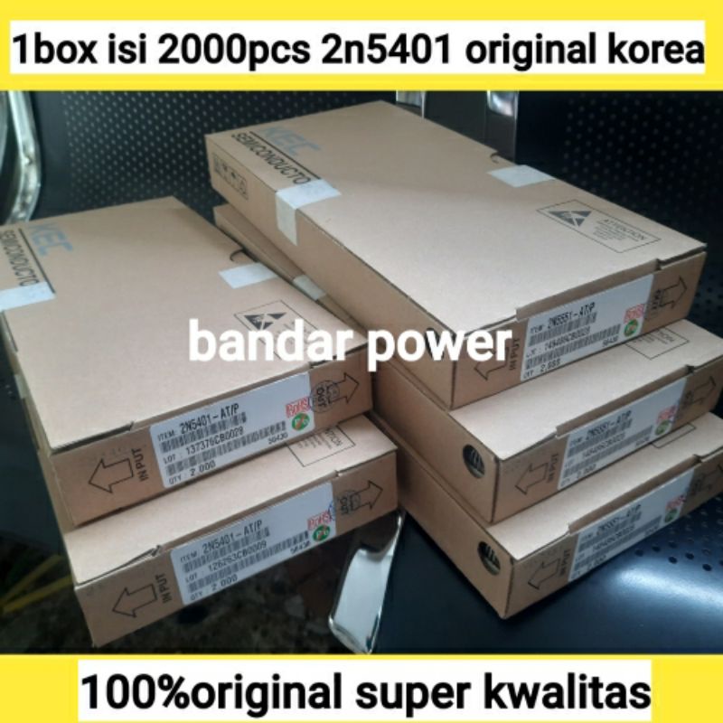 transistor 2n5401 original korea 1 box 2000pcs