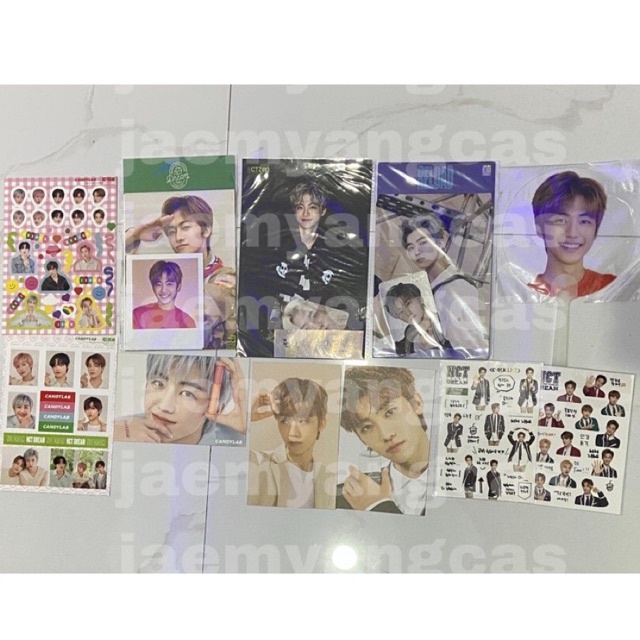 PC JAEMIN NCT DREAM acekit holo standee sg20 candylab sticker postcard fan