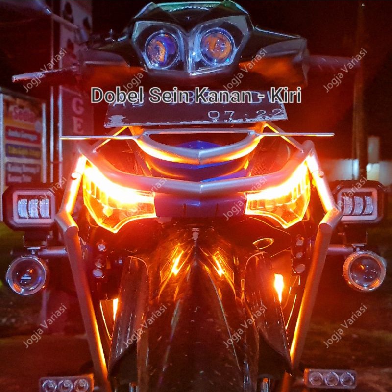 Hot Product Lampu Sen Mata Elang Led: Drl Led Eagle Eye (Mata Elang) Sein Sen Reting Mini Proji