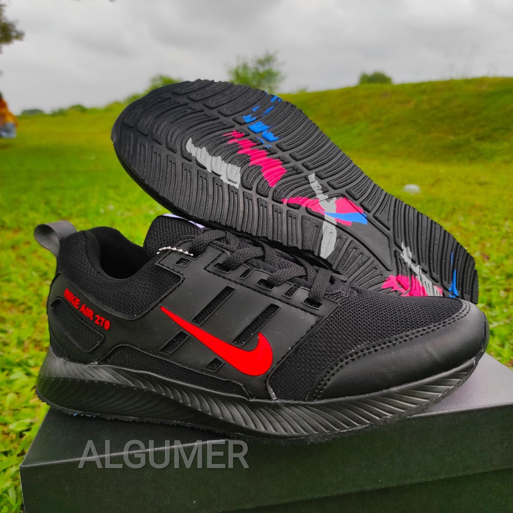 SEPATU  NIK AIR270  PRIA DAN WANITA / SNEAKERS PRIA DAN WANITA / SEPATU COUPLE / SEPATU SEKOLAH/SEPATU KERJA HITAM / SNEAKERS PASANGAN SNEAKERS  WANITA / SEPATU WANITA TERBARU / LENTUR DAN RINGAN / SEPATU JOGGING / SEPATU OLAHRAGA WANITA / SEPATU SPORT A