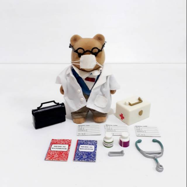 Sylvanian super rare Dr murdoch ( big bear )